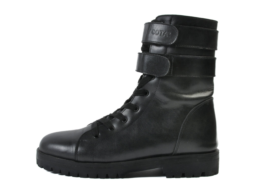 Jonny Cota Black Combat Boots