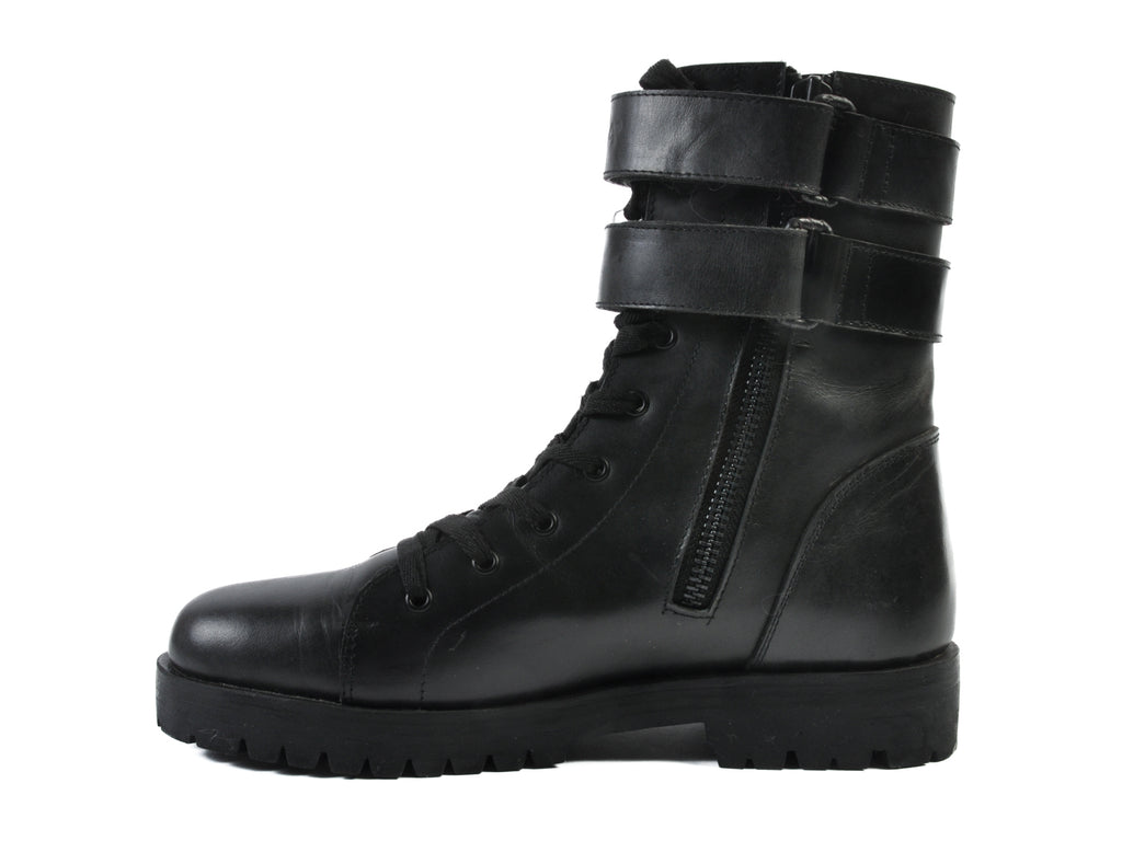 Jonny Cota Black Combat Boots