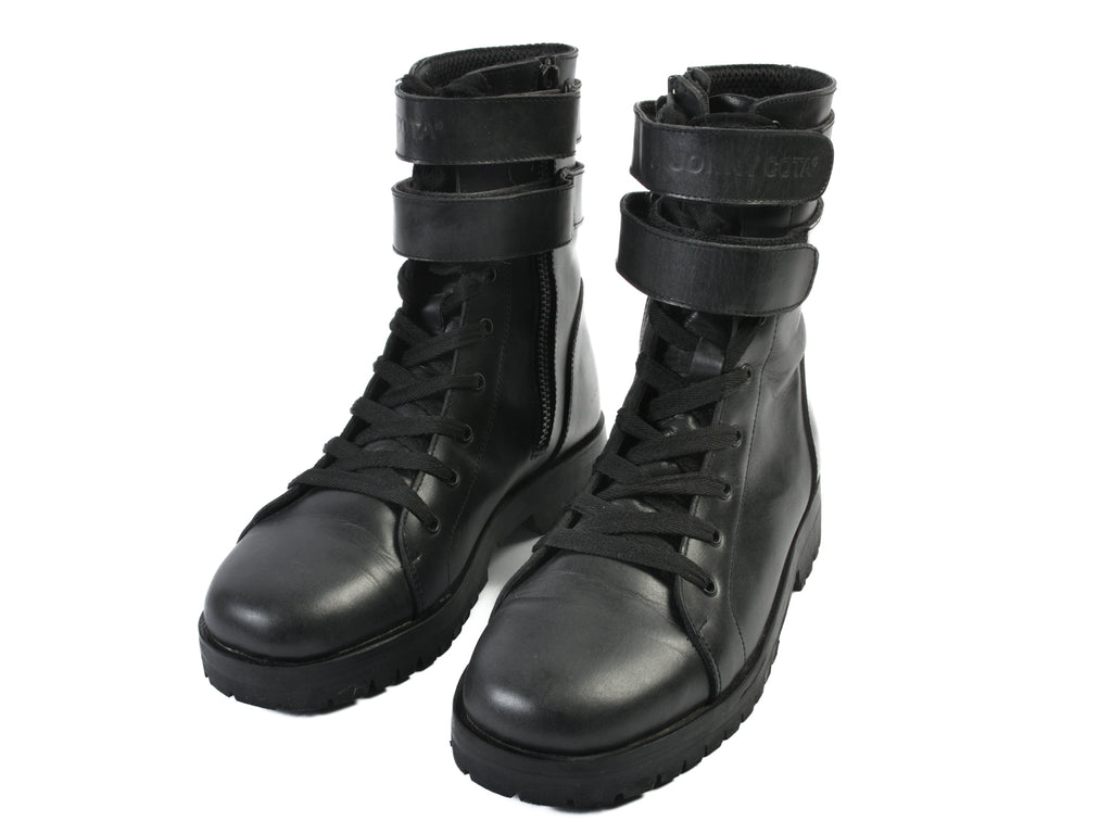 Jonny Cota Black Combat Boots