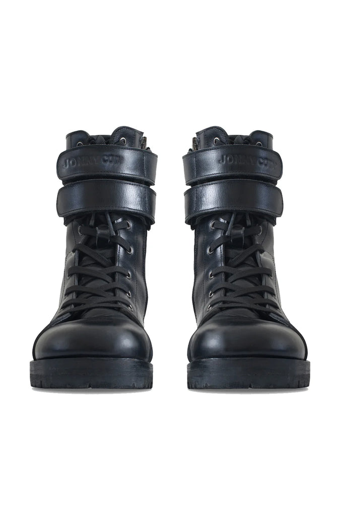 Jonny Cota Black Combat Boots