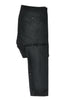 Lanvin Charcoal Grey Flannel Cropped Trousers