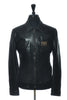 Dolce & Gabbana Black Lambskin Leather Jacket