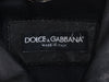 Dolce & Gabbana Black Lambskin Leather Jacket