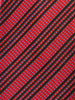 Stefano Ricci Red Patterned Stripe Tie