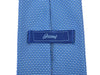 Brioni Blue Geometric Weave Tie