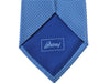 Brioni Blue Geometric Weave Tie