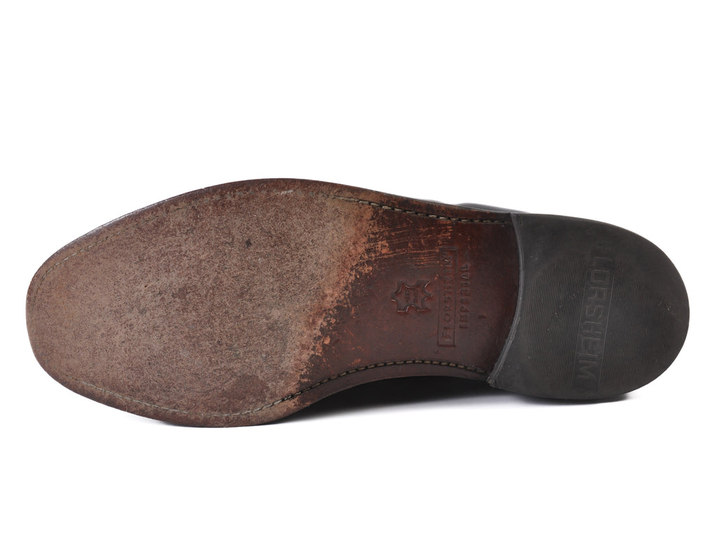 Florsheim Imperial Black Long Wing Shoes