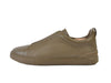 Zegna Brown Triple Stitch Sneakers