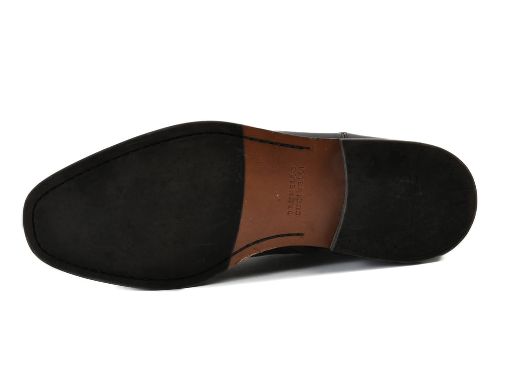 Brunello Cucinelli Brown Side Zip Boots
