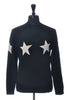 Marc Jacobs Black Star Distressed Sweater