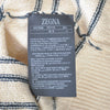 Zegna Beige Striped Silk Linen Cashmere Sweater