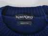 Tom Ford Navy Blue Cashmere Blend Crew Neck Sweater