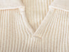 Brunello Cucinelli Beige Collared Sweater