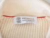 Brunello Cucinelli Beige Collared Sweater
