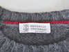 Brunello Cucinelli Grey Yak Alpaca Pocket Sweater