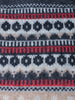 Brunello Cucinelli Grey Nordic Patterned Roll Neck Sweater