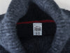 Brunello Cucinelli Grey Nordic Patterned Roll Neck Sweater