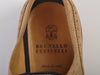 Brunello Cucinelli Brown Suede Wingtip Shoes