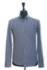 Hugo Boss Navy on Grey Graph Check EsterE Shirt