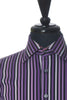 Ted Baker Purple Striped French Cuff Shirt