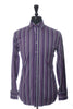 Ted Baker Purple Striped French Cuff Shirt
