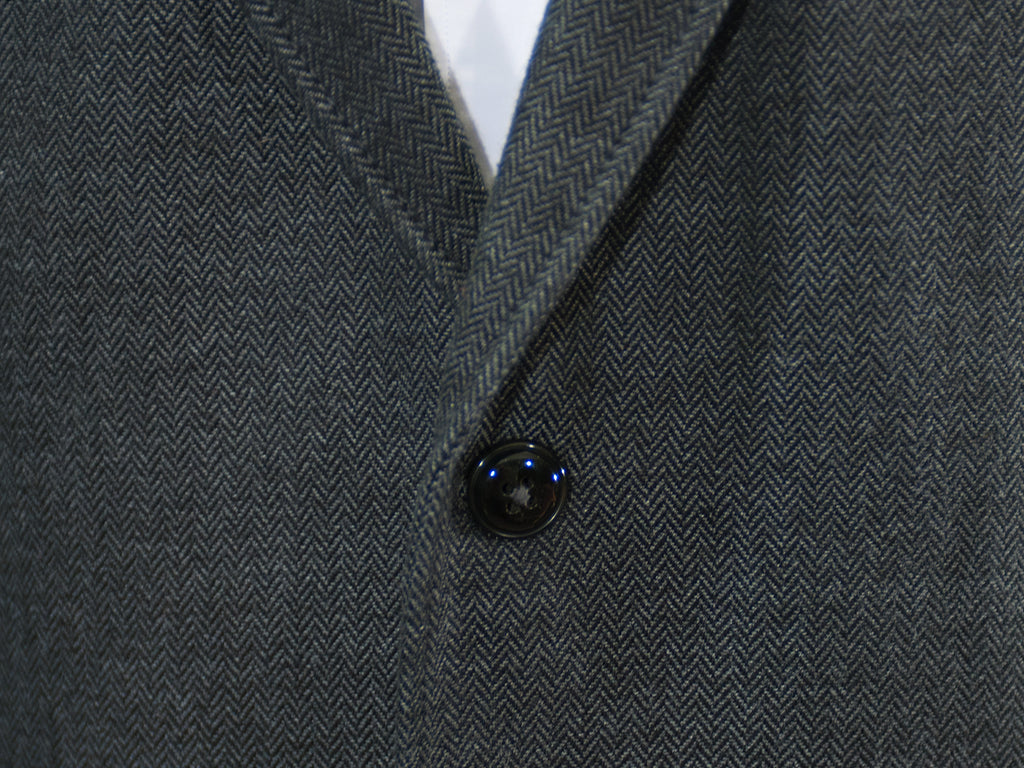 Hugo Boss Dark Grey Tweed Benne 9-W Blazer