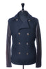 Mackage Navy Blue Varsity Jacket