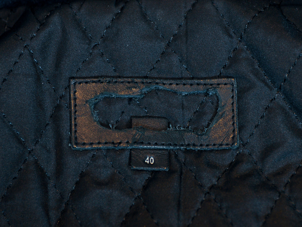 Mackage Navy Blue Varsity Jacket