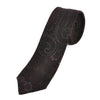 Ermenegildo Zegna Merlot Damask Print Wool Tie