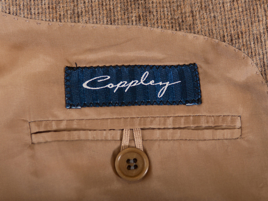 Coppley Brown Pure Cashmere Bocelli Blazer for Luxmrkt.com menswear consignment Edmonton