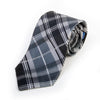 Ted Baker Grey Plaid Silk Tie for Luxmrkt.com Menswear Consignment Edmonton