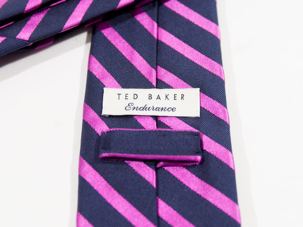 Ted Baker Endurance Pink Striped Tie