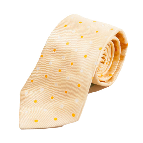 Eton Yellow Polka Dot Tie. Luxmrkt.com Menswear Consignment Edmonton.