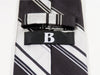 Braemore Light Grey Striped Tie