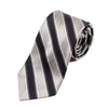 Braemore Grey Striped Tie