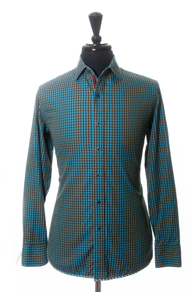 Robert Graham Blue Check Shirt
