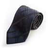 Hugo Boss Charcoal Grey Check Tie for Luxmrkt.com Menswear Consignment Edmonton