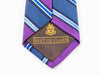 Robert Talbott Purple Striped Silk Tie for Luxmrkt.com Menswear Consignment Edmonton