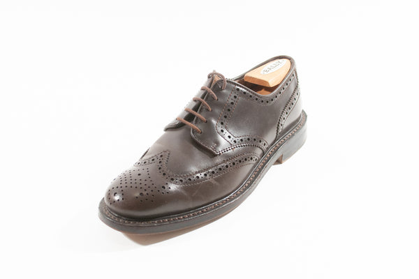 J.Crew Dark Brown Wing Tip Shoes for Luxmrkt.com Menswear Consignment Edmonton