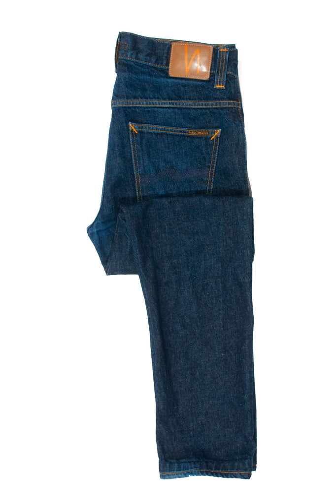 Nudie Hank Rey Organic Dry Deep Indigo Jeans