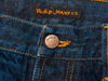Nudie Hank Rey Organic Dry Deep Indigo Jeans for Luxmrkt.com Menswear Consignment Edmonton
