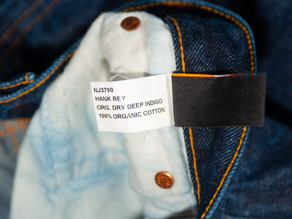 Nudie Hank Rey Organic Dry Deep Indigo Jeans