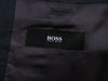 Hugo Boss Grey Pinstriped Super 100s Wool “Ryan1 Win1” Extra Slim Suit for Luxmrkt.com Menswear Consignment Edmonton