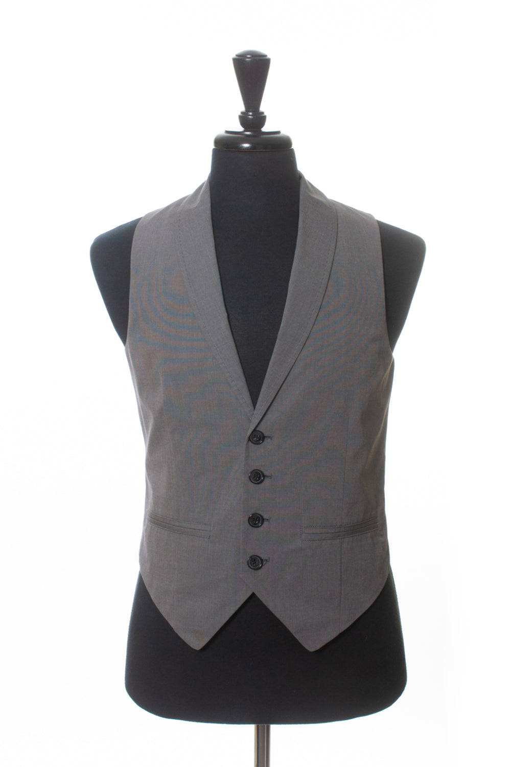 値下げ☆shawl collar vest Club Monaco Gray Shawl Collar Vest