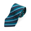 Hugo Boss Blue Striped Silk Tie for Luxmrkt.com Menswear Consignment Edmonton