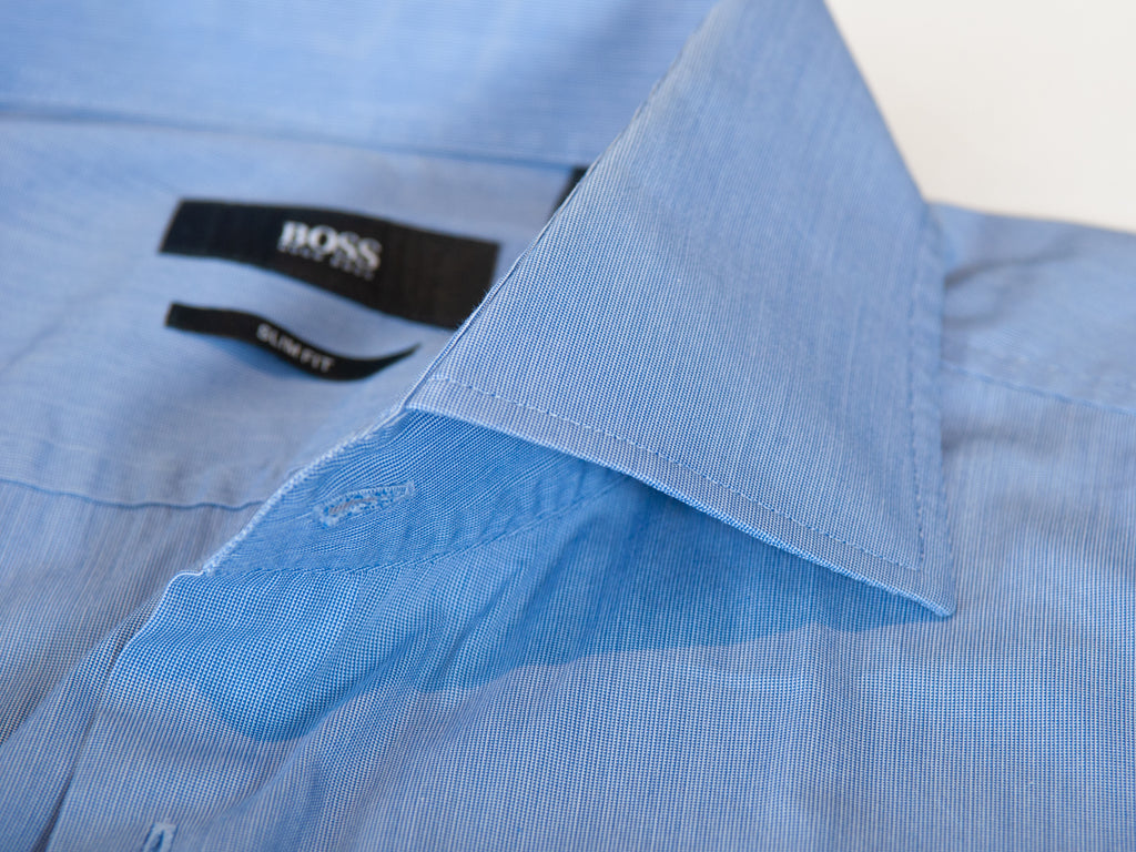 Hugo Boss Blue Slim Fit Stretch Jaron Shirt