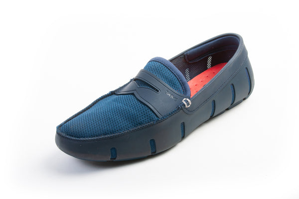 Swims Blue Penny Loafer for Luxmrkt.com Menswear Consignment Edmonton