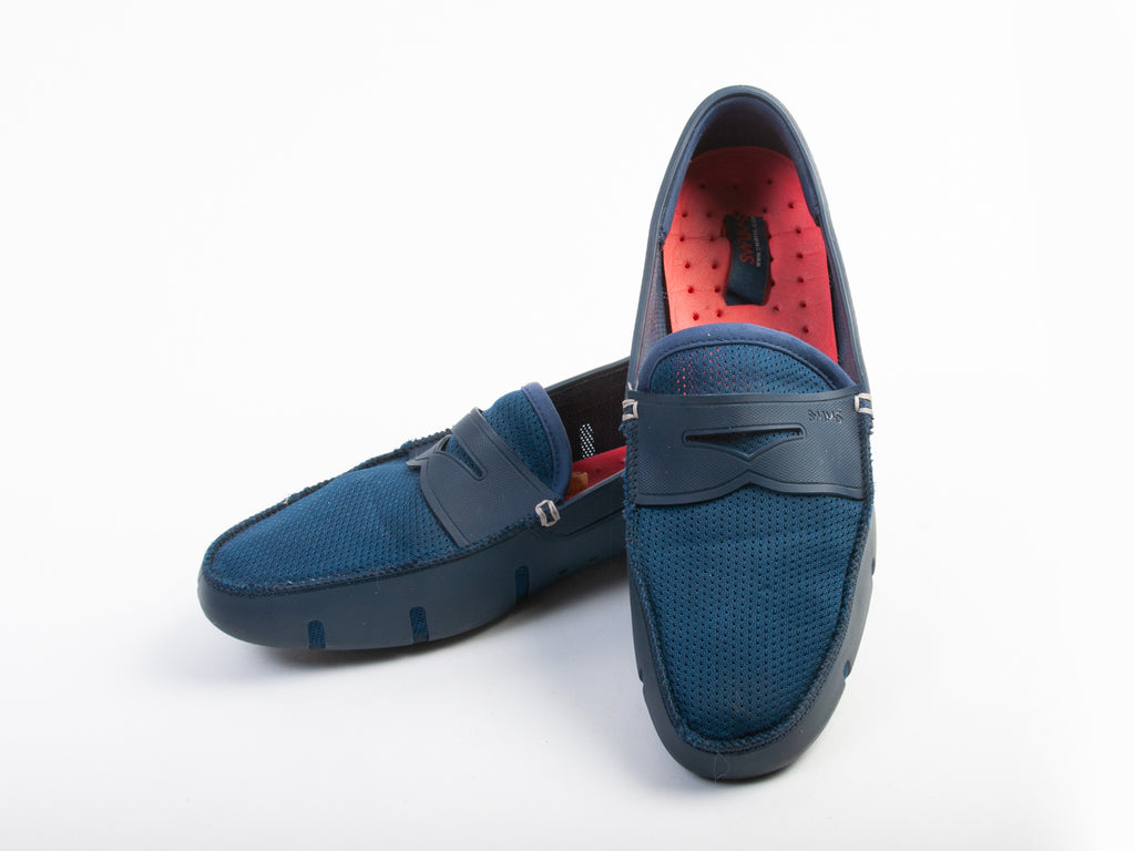 Swims Blue Penny Loafer for Luxmrkt.com Menswear Consignment Edmonton
