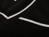Michael Kors NWT Black Striped Fashion1 Cotton Sweater for Luxmrkt.com Menswear Consignment Edmonton