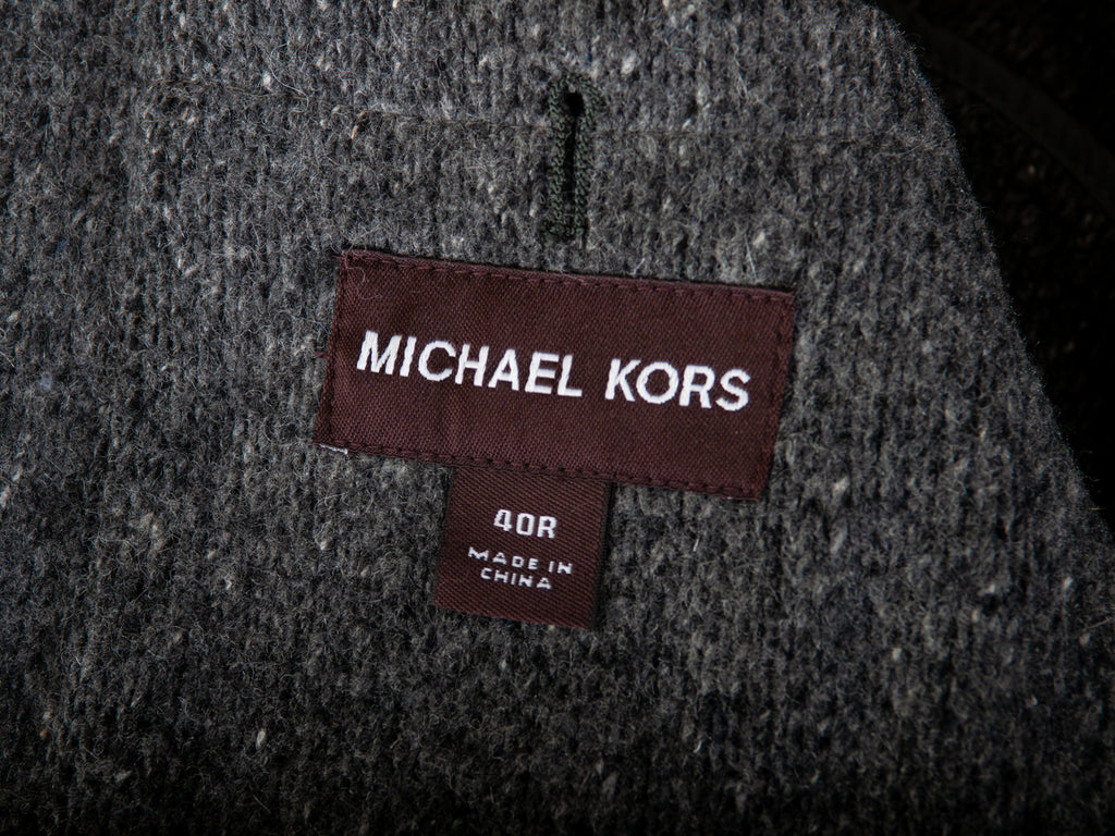 Michael Kors Grey Knit Blazer